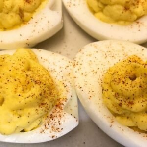 Deviled Eggs Without Mustard - MoveYuhHand