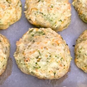 Zucchini Cheddar Biscuits-MoveYuhHand