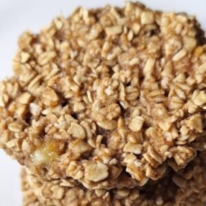 Healthy Banana Oatmeal Cookies-MoveYuhHand